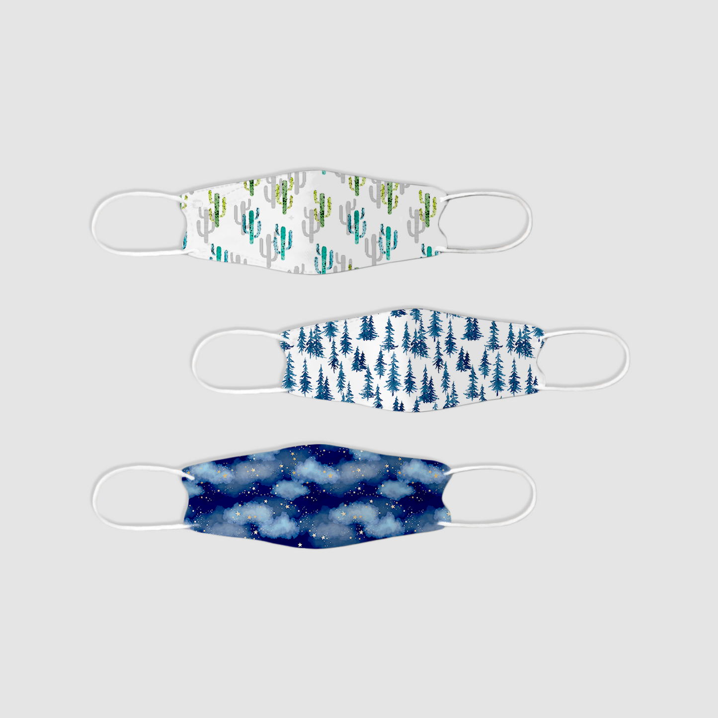 Kids’ 3D KN95 Masks in Print